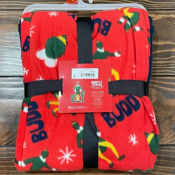 NEW 2Pc M Men's Buddy the Elf SMILING IS MY FAVORITE Pajamas - Picture 4 of 4